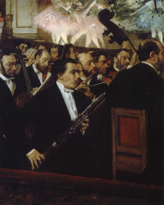 lorchestre de l opera, Edgar Degas